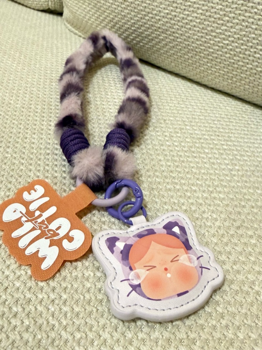 ✨ CryBaby Wild but Cutie Series – Neon Cutie Phone Charm ✨